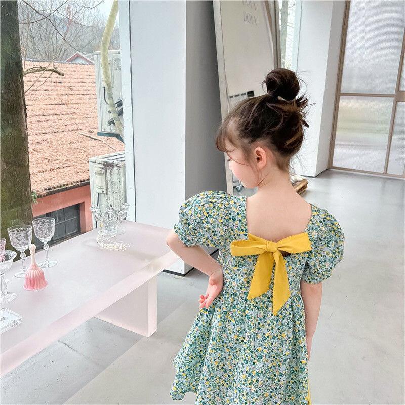 Baby Clothing Jumpers - Vestido para meninas versão coreana criança