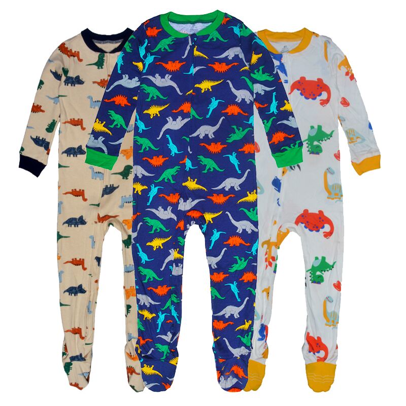 Baby Clothing Zip - Roupas de Algodão para Bebês de