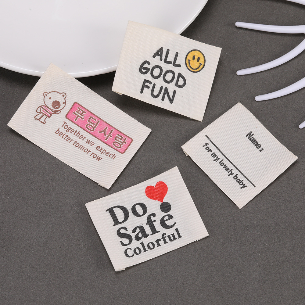 Baby Clothing Tags - Etiquetas personalizadas com logotipo privado, etiquetas