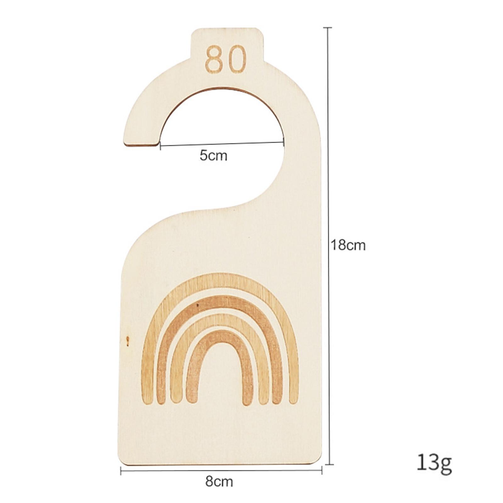 Baby Clothing Tags - Divisores de Armário para Bebês em