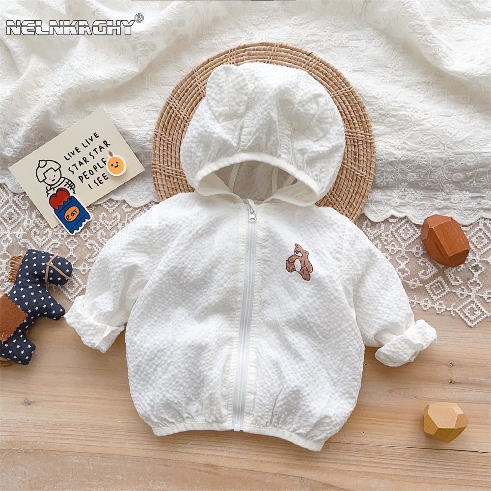 Baby Clothing Zip - Bebê menina e menino casaco de
