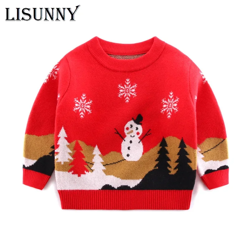 Baby Clothing Jumpers - 2025 outono inverno criança camisola de
