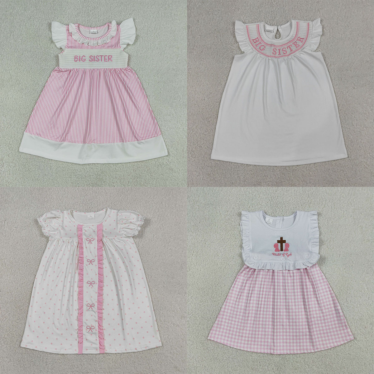 Baby Clothing Wholesale - Roupas Confortáveis para Bebês Meninas, Vestidos
