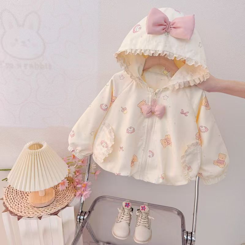 Baby Clothing Zip - Casaco Infantil Feminino de Outono 2026: