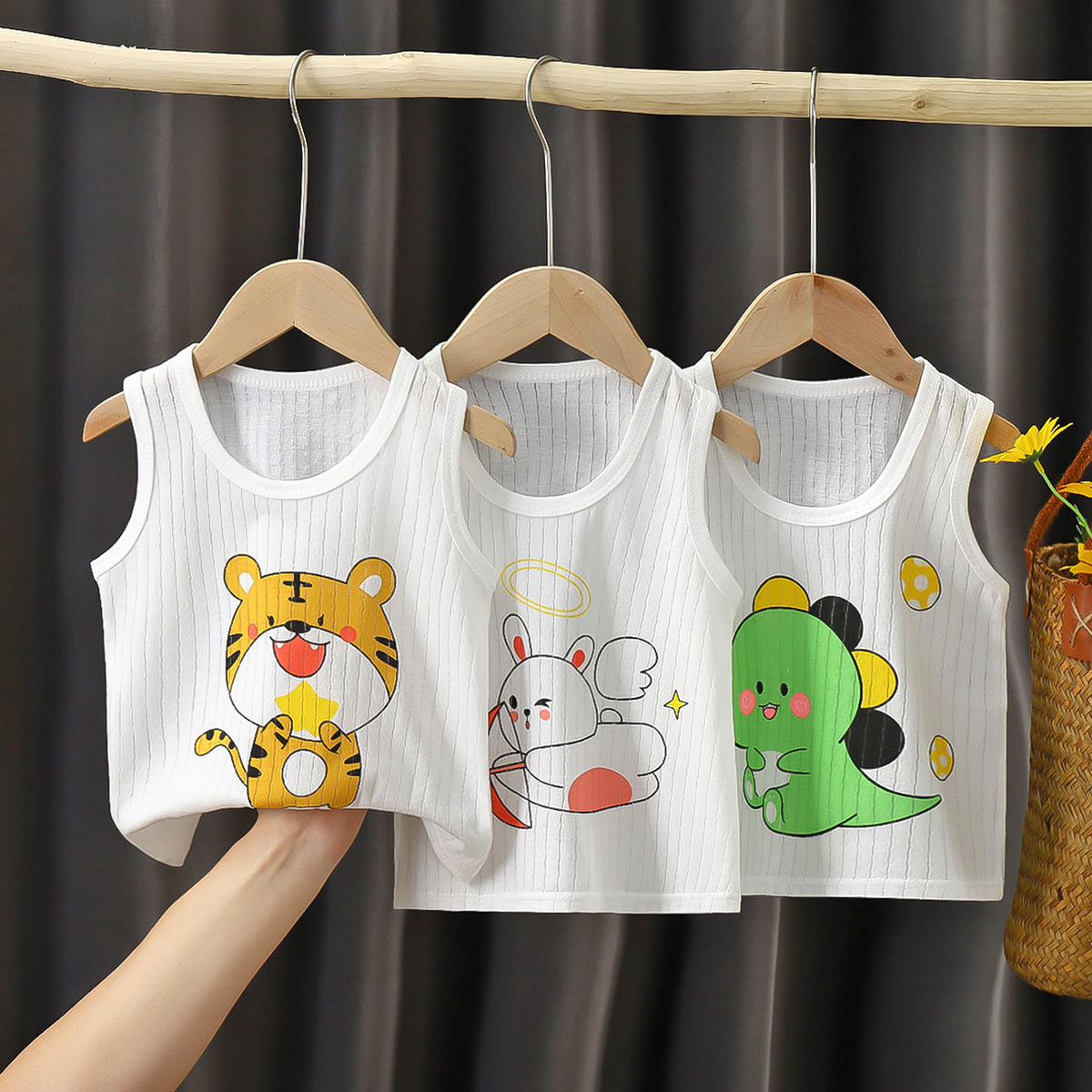 Baby X Clothing - Colete infantil de verão para meninas,