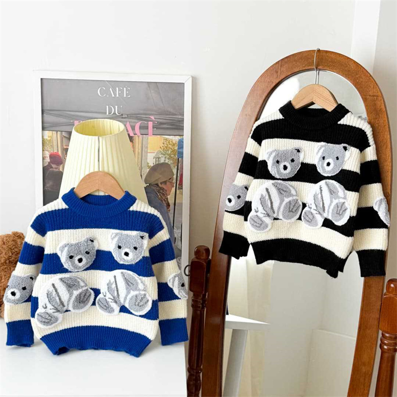 Baby Clothing Jumpers - Suéter quente infantil, pulôver casual de