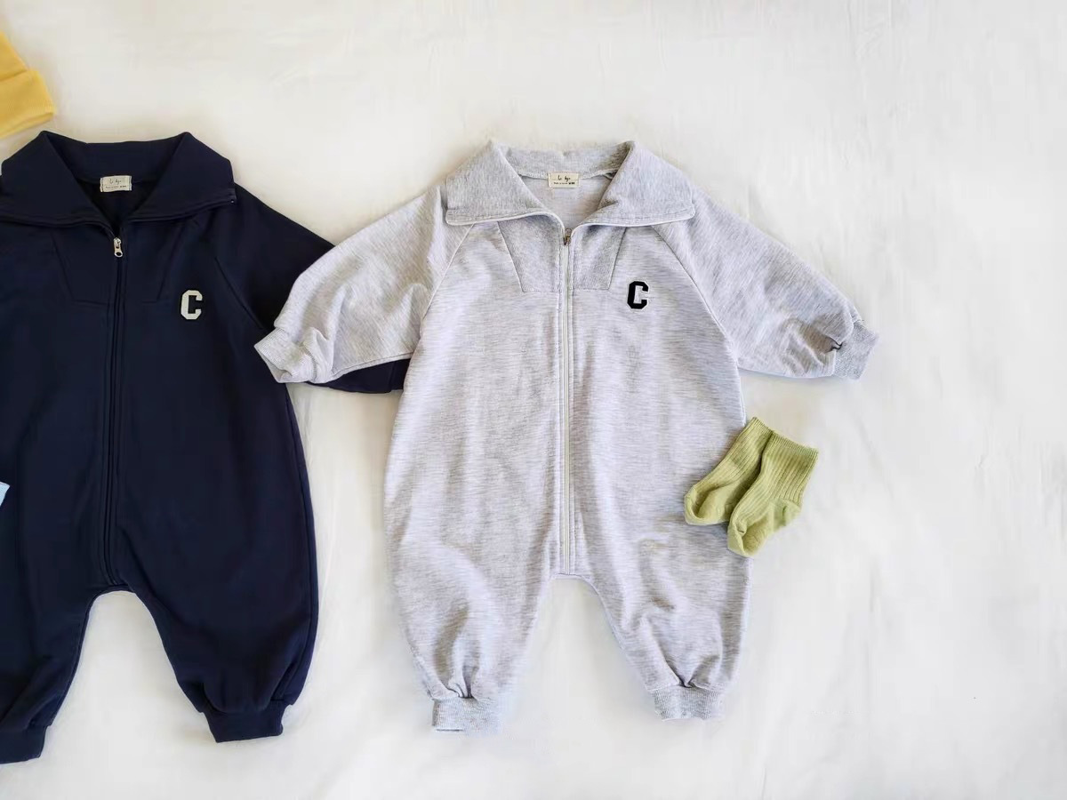 2025 primavera novo bebê macac - Baby Clothing Zip avaliação e preço