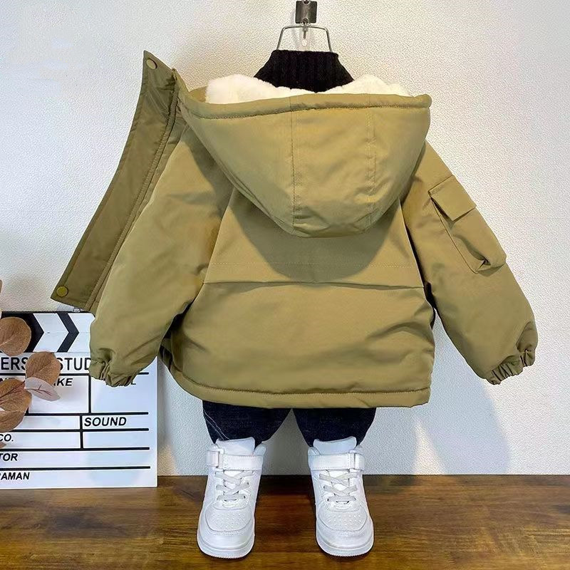 Casaco de algodão grosso com c - Baby X Clothing avaliação e preço