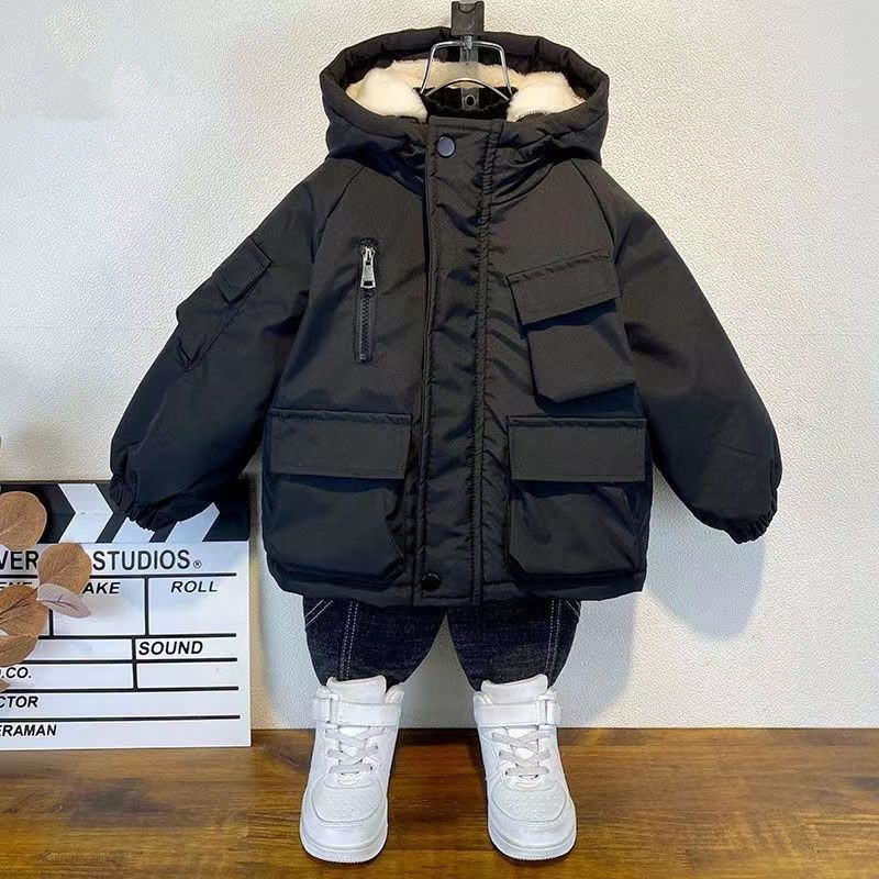 Casaco de algodão grosso com c - Baby X Clothing avaliação e preço