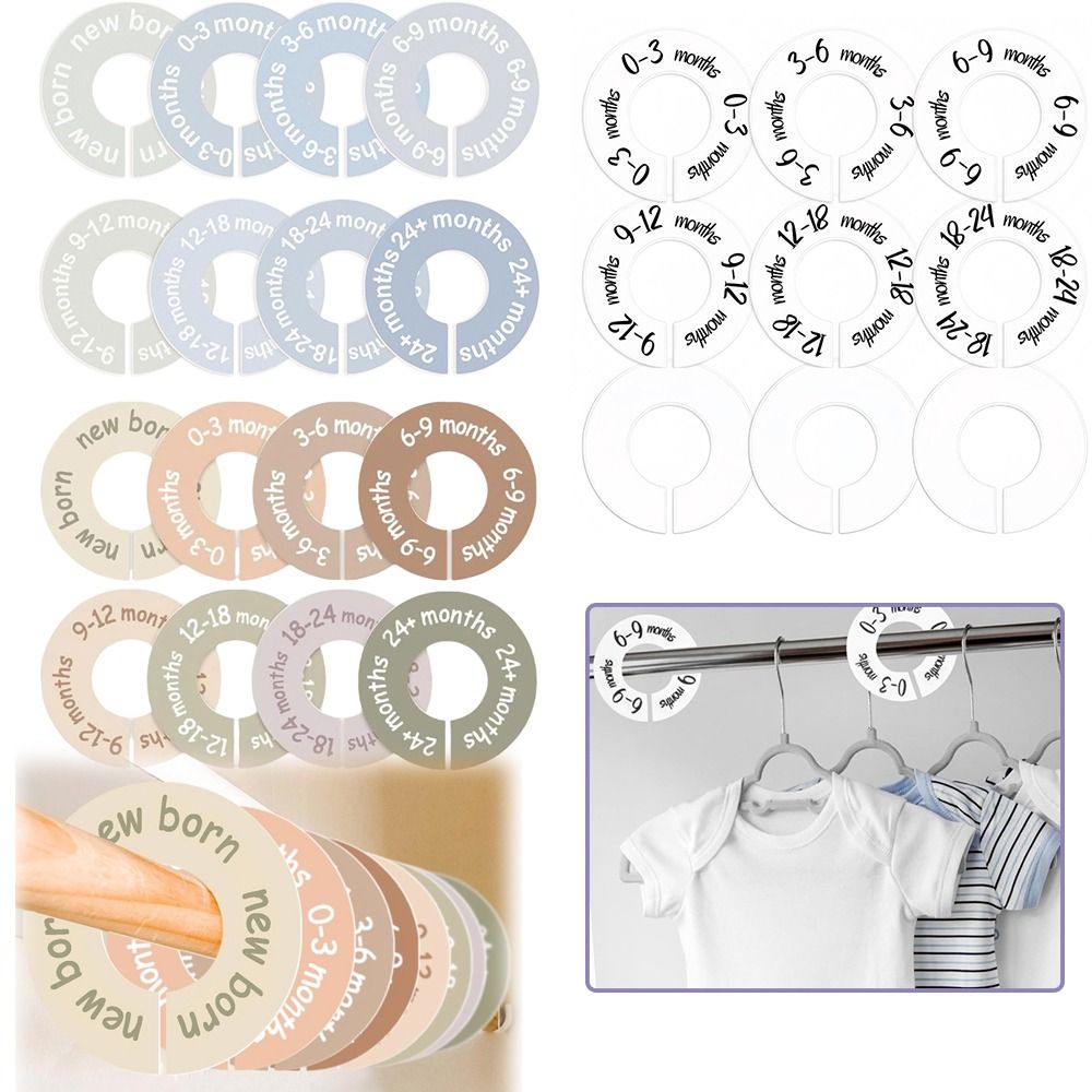 68/9 Peças de Divisores de Tam - Baby Clothing Tags avaliação e preço