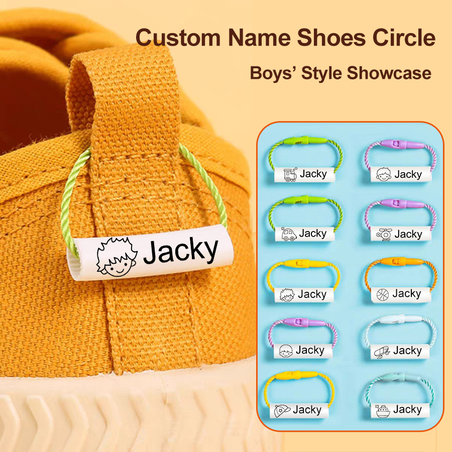 Nome personalizado anel pingen - Baby Clothing Tags avaliação e preço