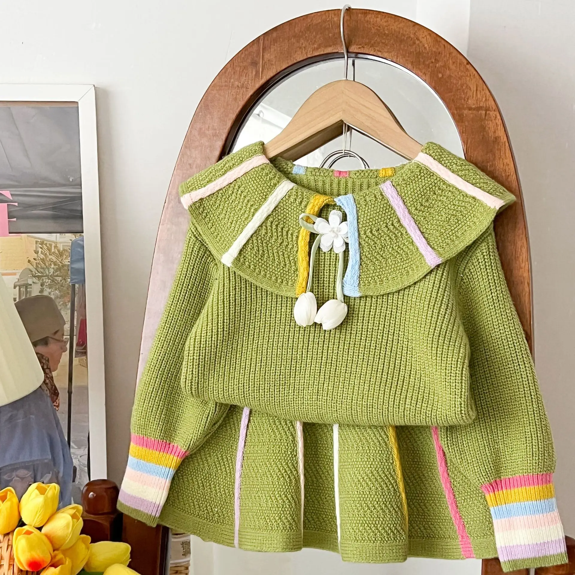 Conjunto Infantil Feminino 202 - Baby Clothing Jumpers avaliação e preço