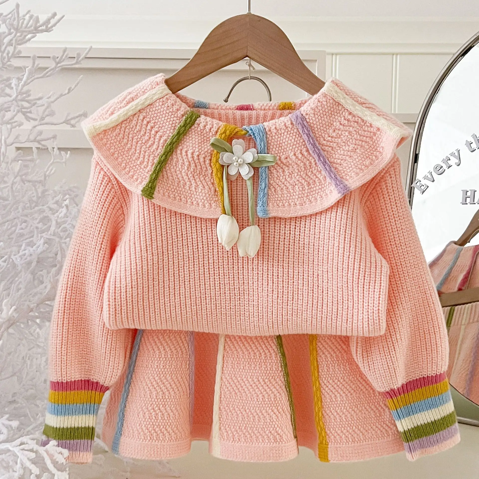 Conjunto Infantil Feminino 202 - Baby Clothing Jumpers avaliação e preço