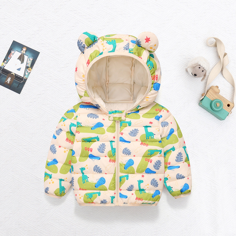 Casaco de algodão infantil, ja - Baby Clothing Zip avaliação e preço