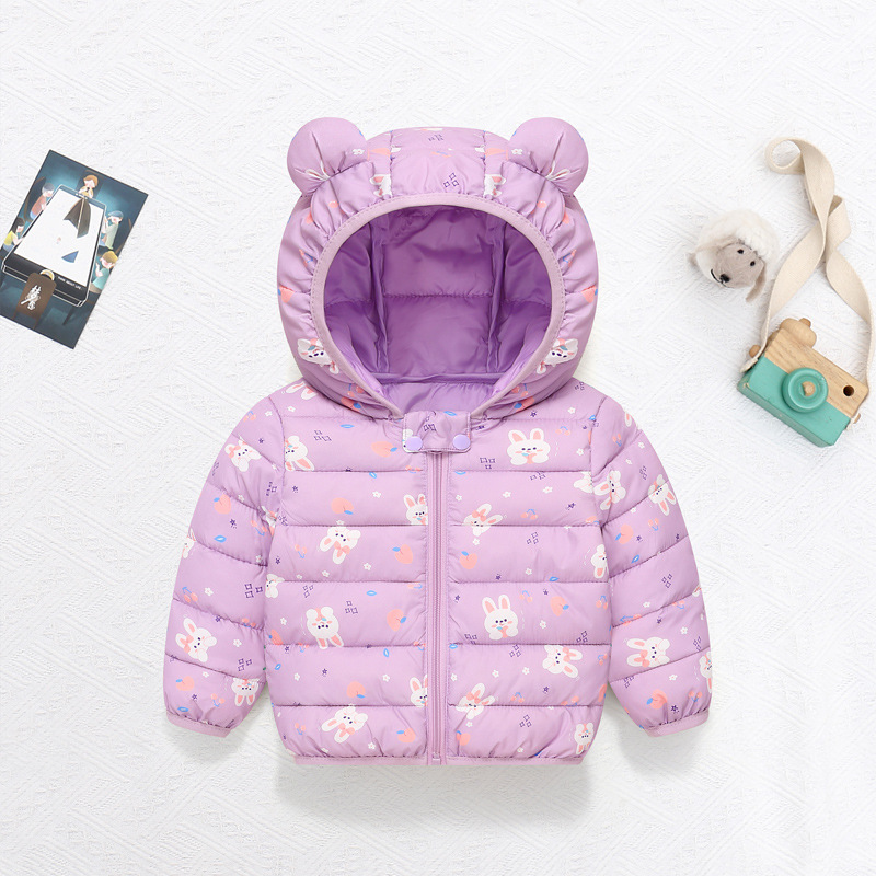 Casaco de algodão infantil, ja - Baby Clothing Zip avaliação e preço