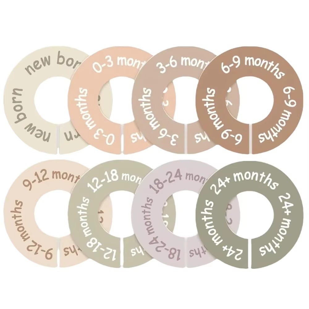 68/9 Peças Divisores de Tamanh - Baby Clothing Tags avaliação e preço