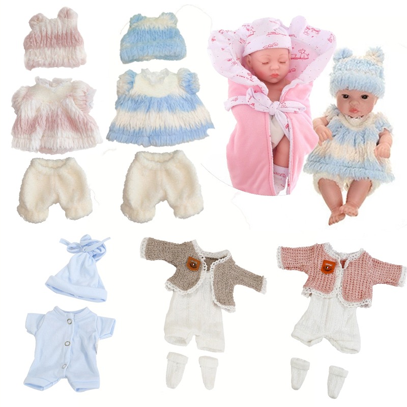 Bebê nascido boneca roupas par - Baby Clothing Jumpers avaliação e preço
